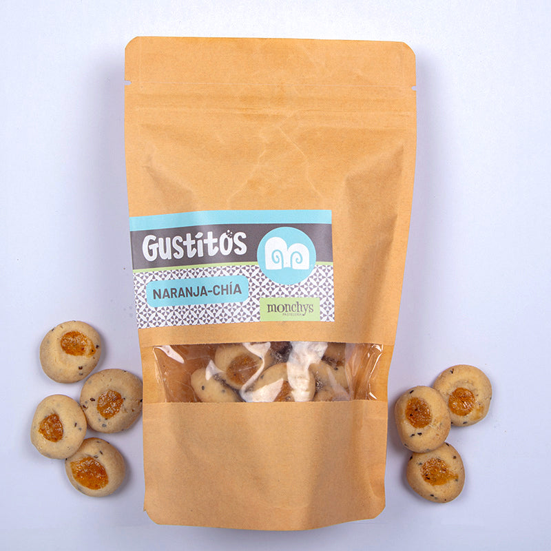 Gustitos de Naranja y Chia