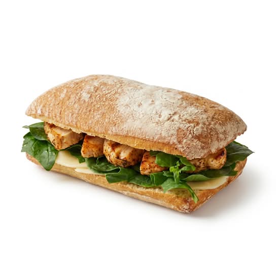 Chapata de pollo con chipotle, espinaca y queso chihuahua de Pastelería Monchys