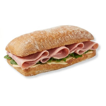 Chapata de jamón con queso chihuahua y espinaca de Pastelería Monchys